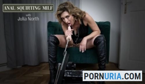 Julia North - Julia North squirts her MILF pussy using a fuck machine [FullHD 1080p] MatureFetish.com