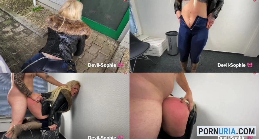 Devil Sophie - Street Jeans Bitch - Use me as you want - I want a sperm jeans ass with SteffiBlond  MydirtyHobby [FullHD 1080p] MDH Pissing