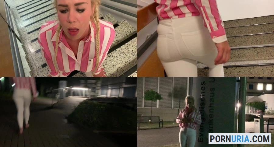 Devil Sophie - The public hospital toilet - use me as your urinal [FullHD 1080p] MDH Pissing