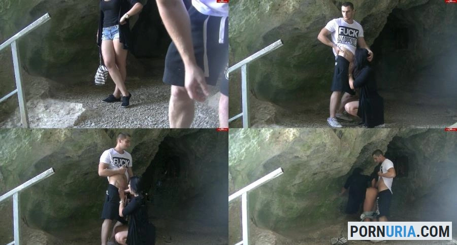 Mountain cave sex and cum in mouth Gothic mit ErikaAnderson [FullHD 1080p] MyDirtyHobby.com