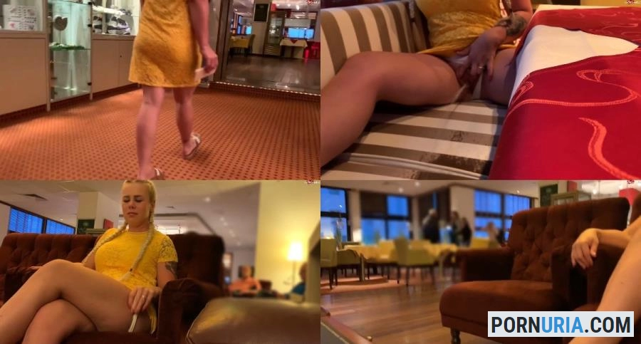Devil Sophie - CAUGHT The hotel bar - elevator - seat flooding and Fotzenspiele with devil-sophie [FullHD 1080p] MDH Pissing
