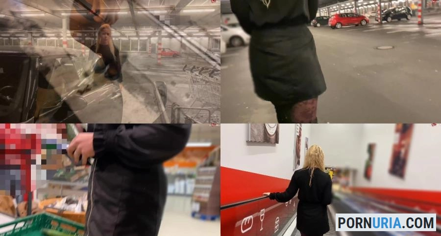 Devil Sophie - So wet I've never been - Violent Pissspiele on the supermark [FullHD 1080p] MDH Pissing