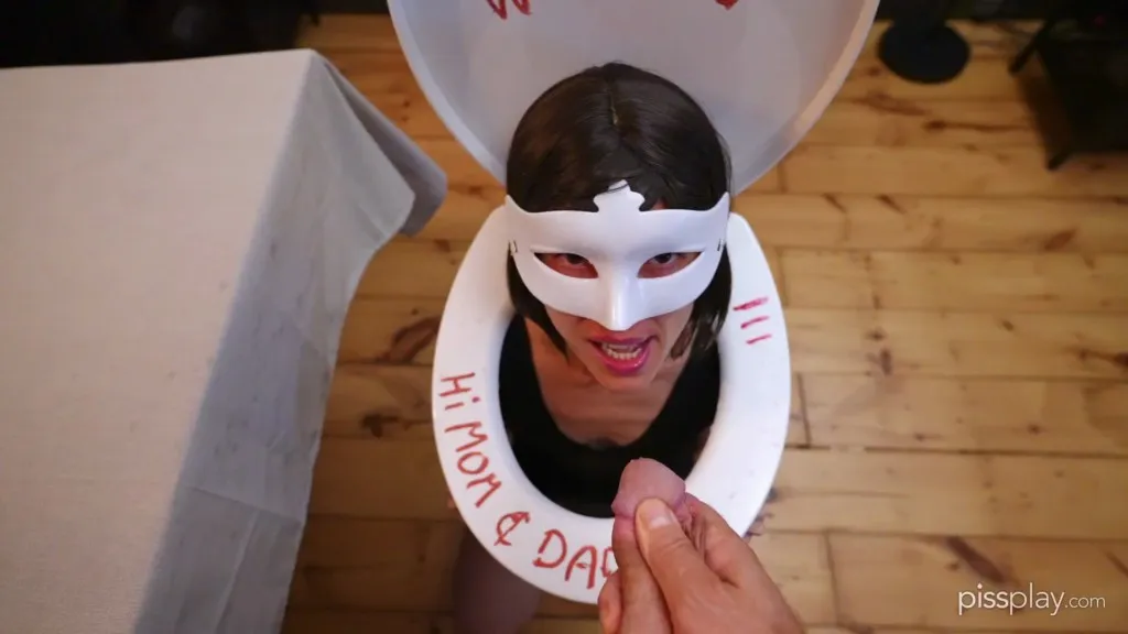 Bruce's and Morgan's Toilet Submission Romp