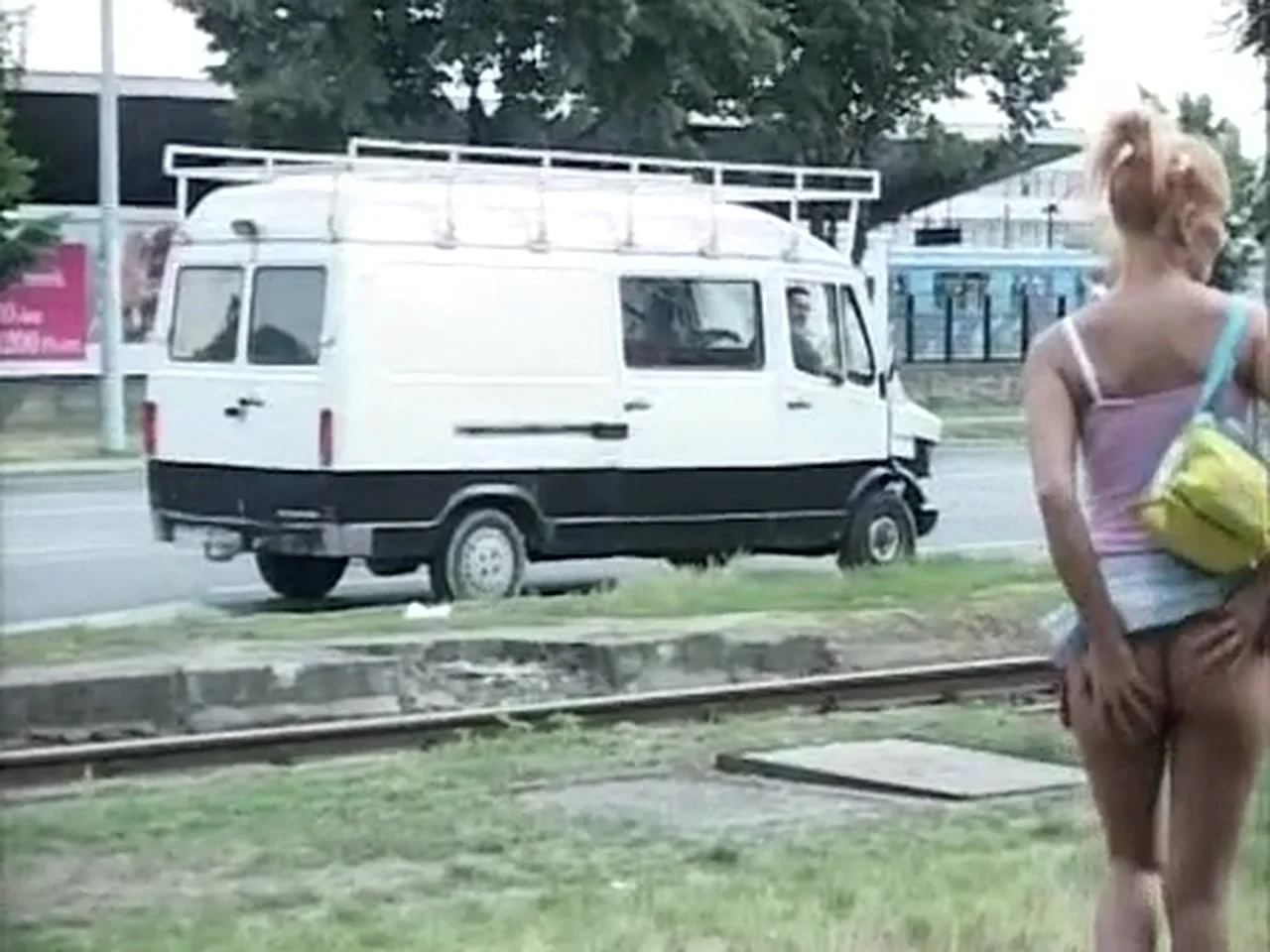 Czech Girls Get Naughty Outdoors Soaking Streets with Pissing Fun