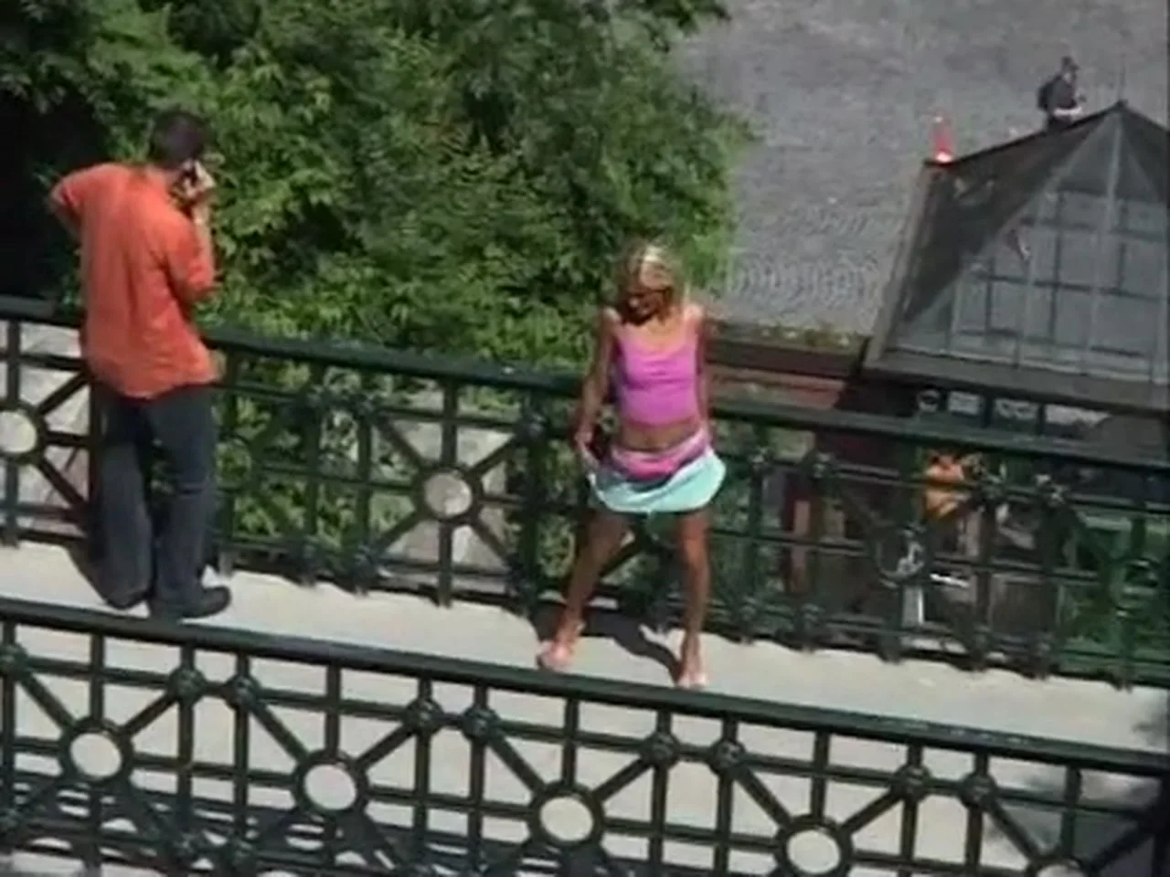 Girls Let Loose and Pee in Public Across City Streets, 1999 Czech &